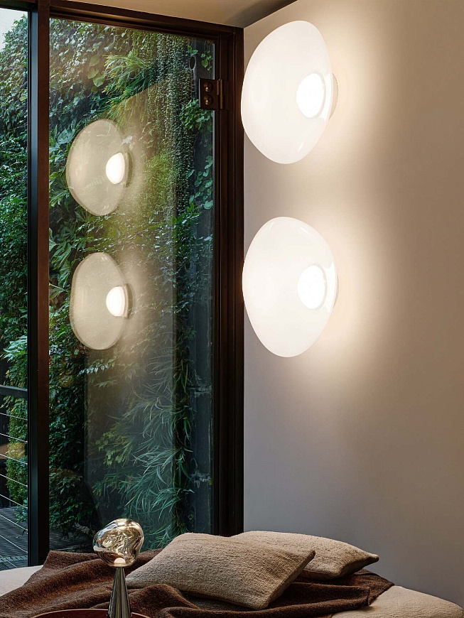 Настенный/Потолочный светильник Melt LED Surface Opal/Gold, Tom Dixon
