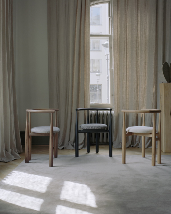 Стул Bukowski Chair, Élitis, Pur Lin, New Works