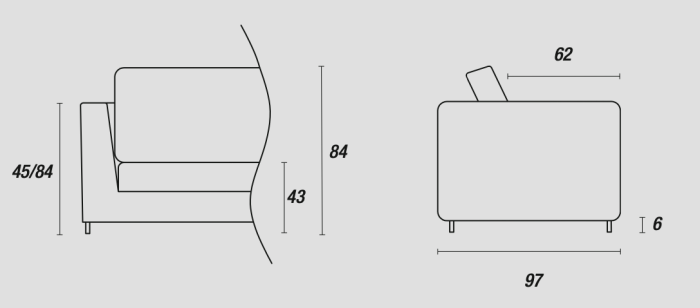 Диван Pacific, Ditre Italia