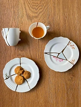 Десертная тарелка Kintsugi, Seletti