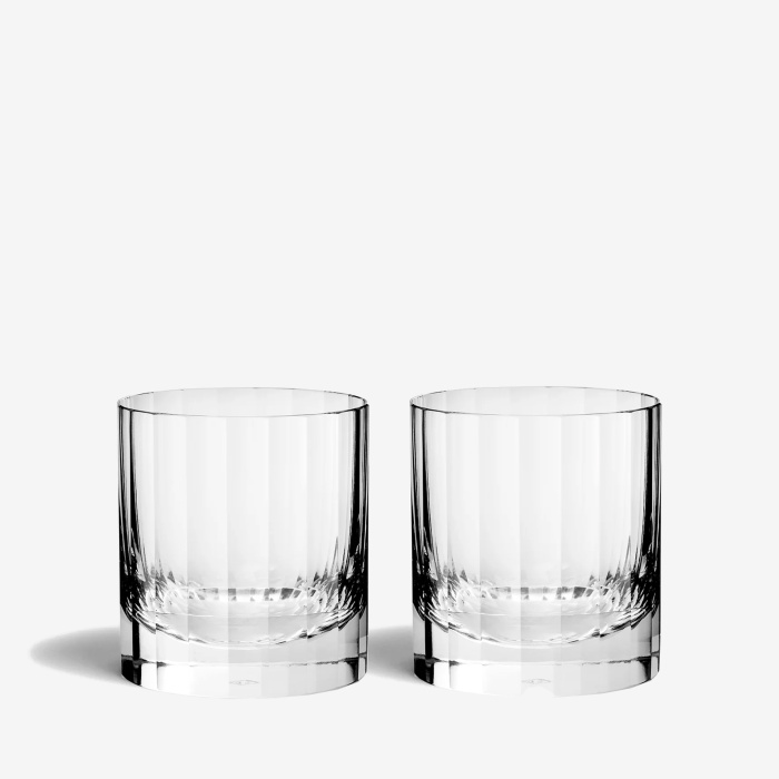Набор из 4-х стаканов Fluted Double Old Fashioned Tumbler – Set of 4, Richard Brendon