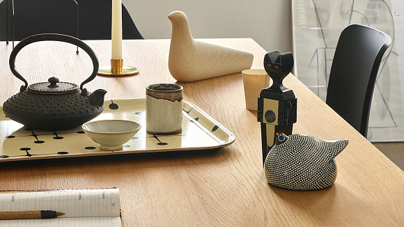 Скульптура Girard Wooden Doll Cat, Vitra