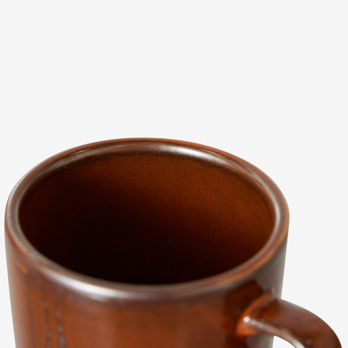 Чайная пара Chef ceramics: cup and saucer – Burned orange, HKliving