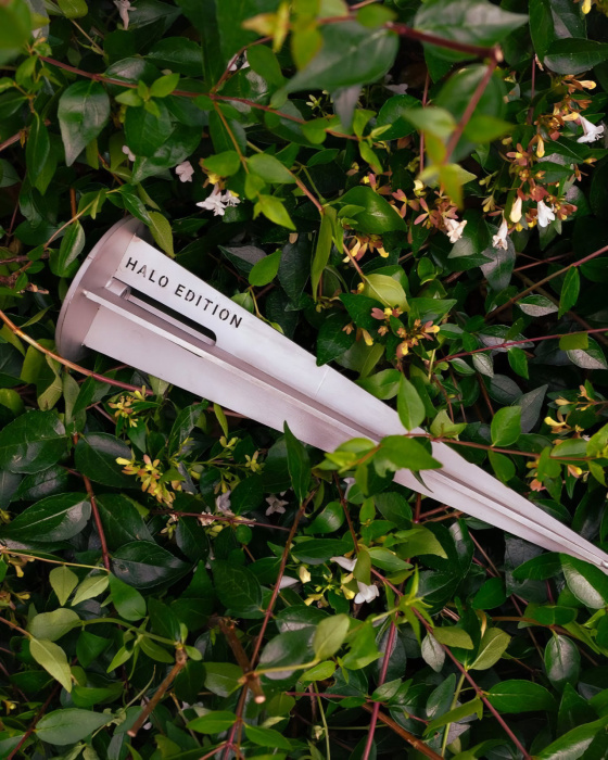 Уличный напольный светильник с поворотным механизмом Giga Outdoor, Halo Edition