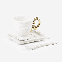Кофейная пара I-Wares Gold I-Coffee, Seletti