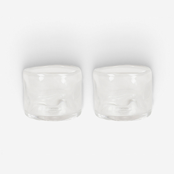 Набор из 2-х стаканов 0405 Glass Set of Two | Clear | Wide, Frama