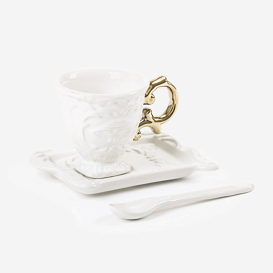 Кофейная пара I-Wares Gold I-Coffee, Seletti