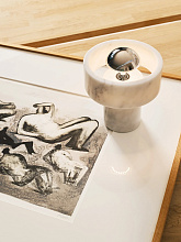 Настольная лампа Stone Portable Silver, Tom Dixon