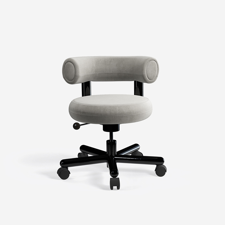 Стул Fat Work Boucle Grey, Tom Dixon