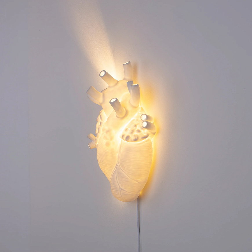 Настенный светильник Heart Lamp, Seletti
