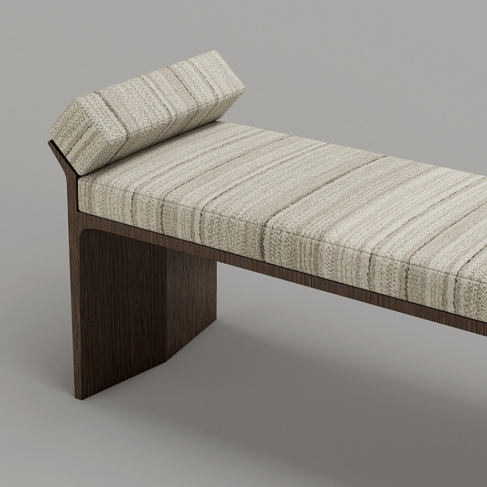 Банкетка Losange Moyen, MODÉNATURE