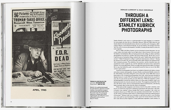 Книга Stanley Kubrick Photographs: Through a Different Lens, Taschen