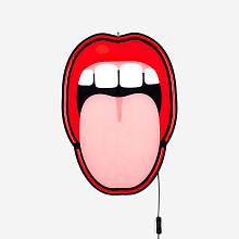 Настенный светильник Blow Tongue Led, Seletti