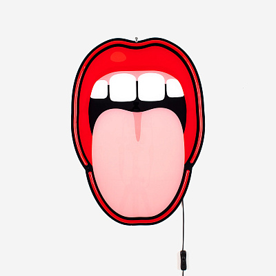 Настенный светильник Blow Tongue Led 