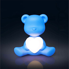 Настольная лампа Teddy Love XS Blue Violet, Qeeboo