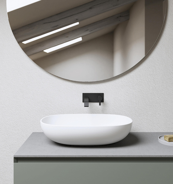 Накладная раковина без перелива Milk Extreme Washbasin, NIC Design