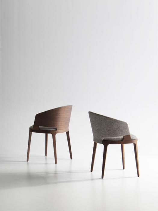 Стул Velis Wood с подлокотниками, Potocco