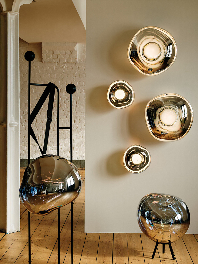 Настенный/Потолочный светильник Melt LED Surface Smoke, Tom Dixon