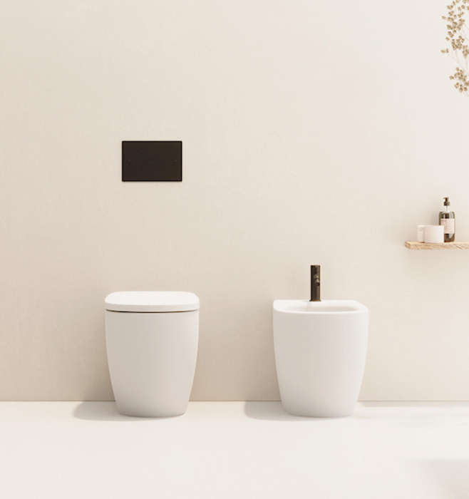 Напольное биде Ovvio Floor-Mounted Bidet, NIC Design
