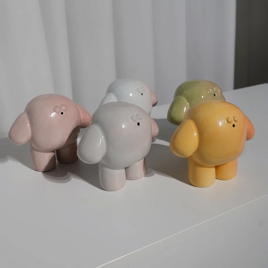 Скульптура Blob Snowflakes, Yana Sakhno