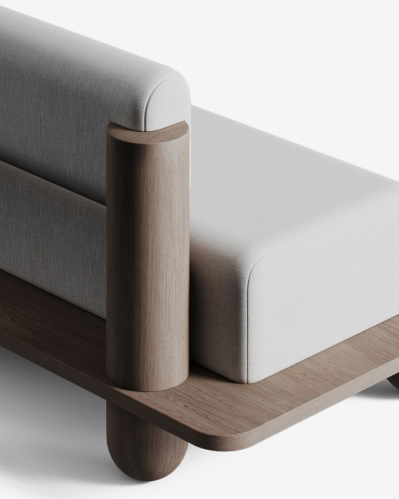 Диван Chai Sofa, MODÉNATURE