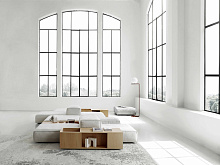 Журнальный столик Living Divani Extrasoft Contenitori, Living Divani