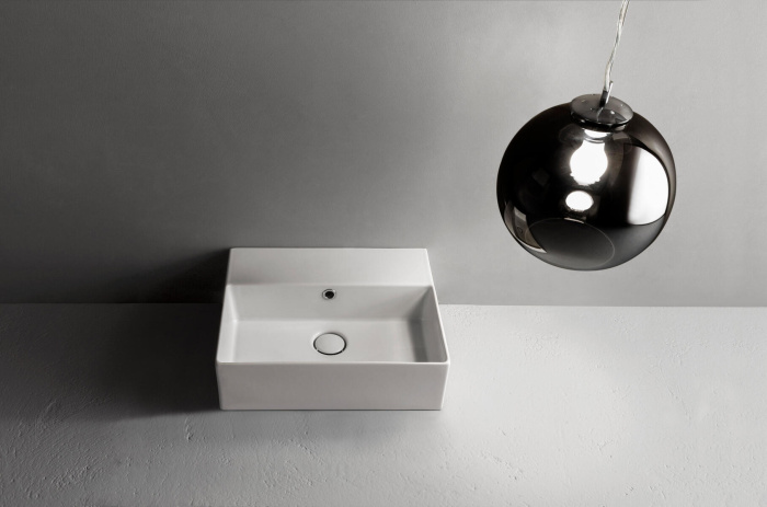 Подвесная раковина T-Edge Le Lastre, Ceramica Globo