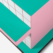 Приставной столик Supersidetable Red Grid, Seletti