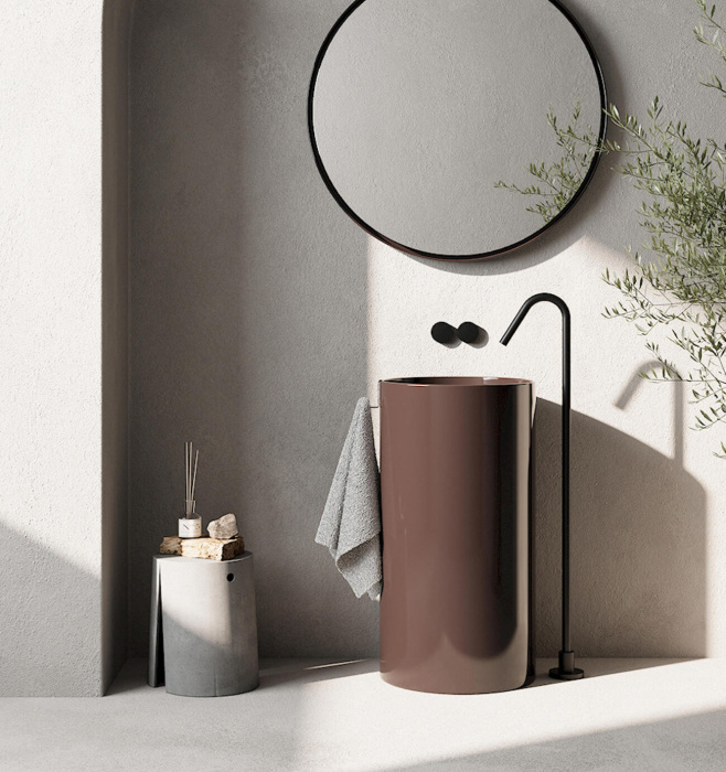 Отдельностоящая раковина Ovvio Freestanding Washbasin, NIC Design