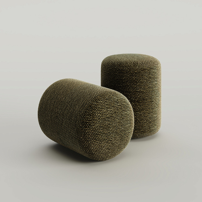 Пуф Tube Pouf, MODÉNATURE