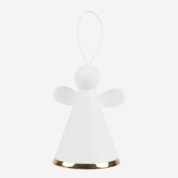 Декоративная подвеска-колокольчик Bell Angel — Golden stripes, Räder