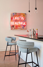 Барный / полубарный стул Nena Stool, Zanotta