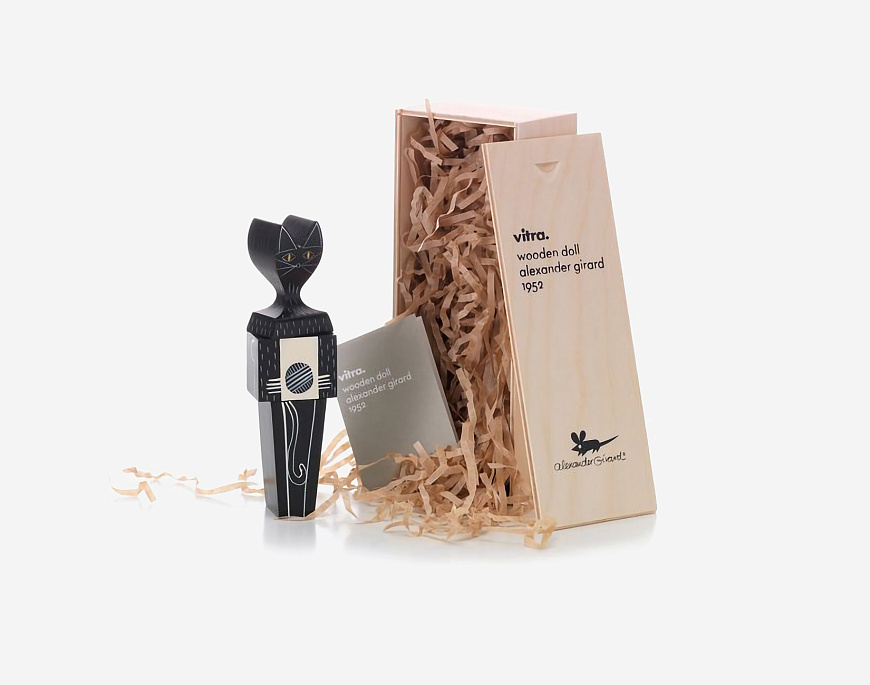 Скульптура Girard Wooden Doll Cat, Vitra
