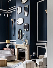 Настенное зеркало Syro Mirror, De Castelli