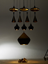 Подвесной светильник Beat Tall Brass LED, Tom Dixon