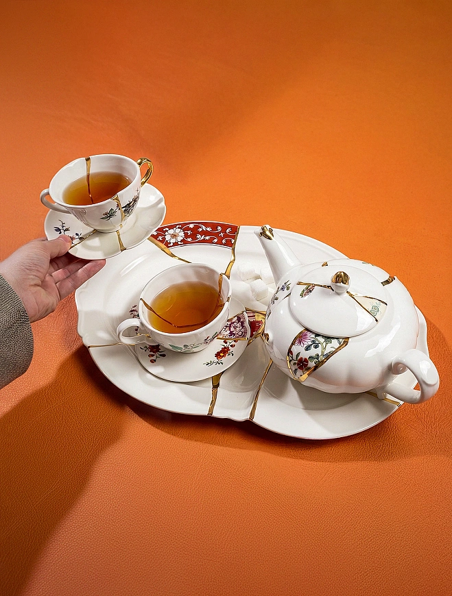 Блюдо Kintsugi, Seletti