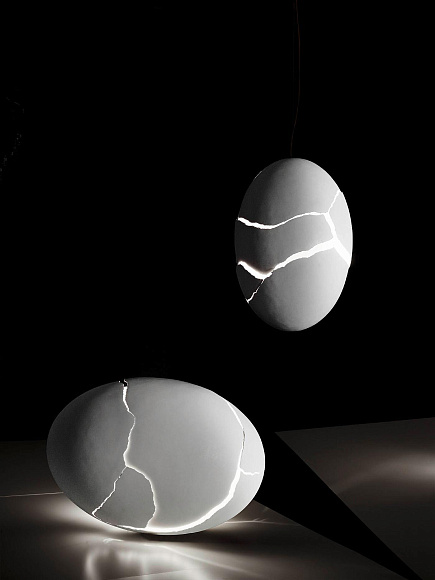 Подвесной светильник Broken Egg, Ingo Maurer