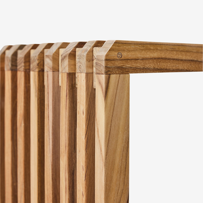 Slatted bench XL – Teak, 