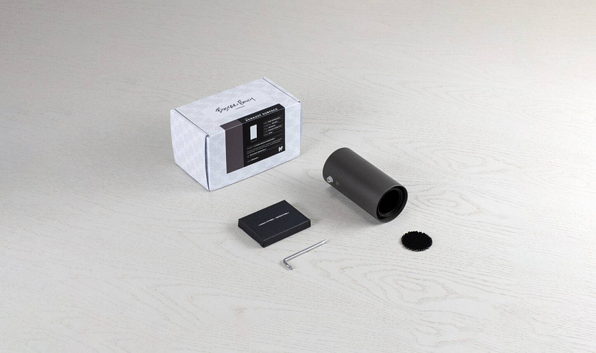 Потолочный светильник Exhaust Linear Graphite/Burnt Steel, Buster and Punch