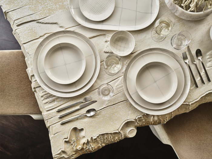 Набор из 2-глубоких тарелок High Plate S Salt Zuma by Kelly Wearstler, Serax