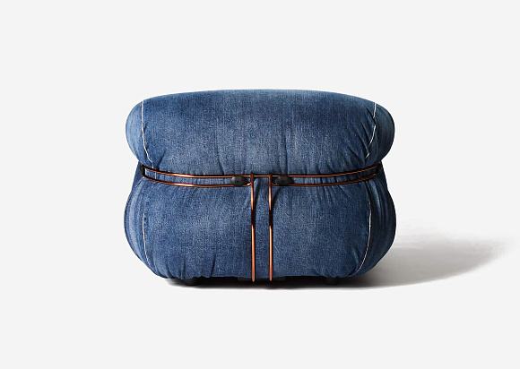 Кресло Soriana, Denim Crafted By Roy Roger's, Cassina