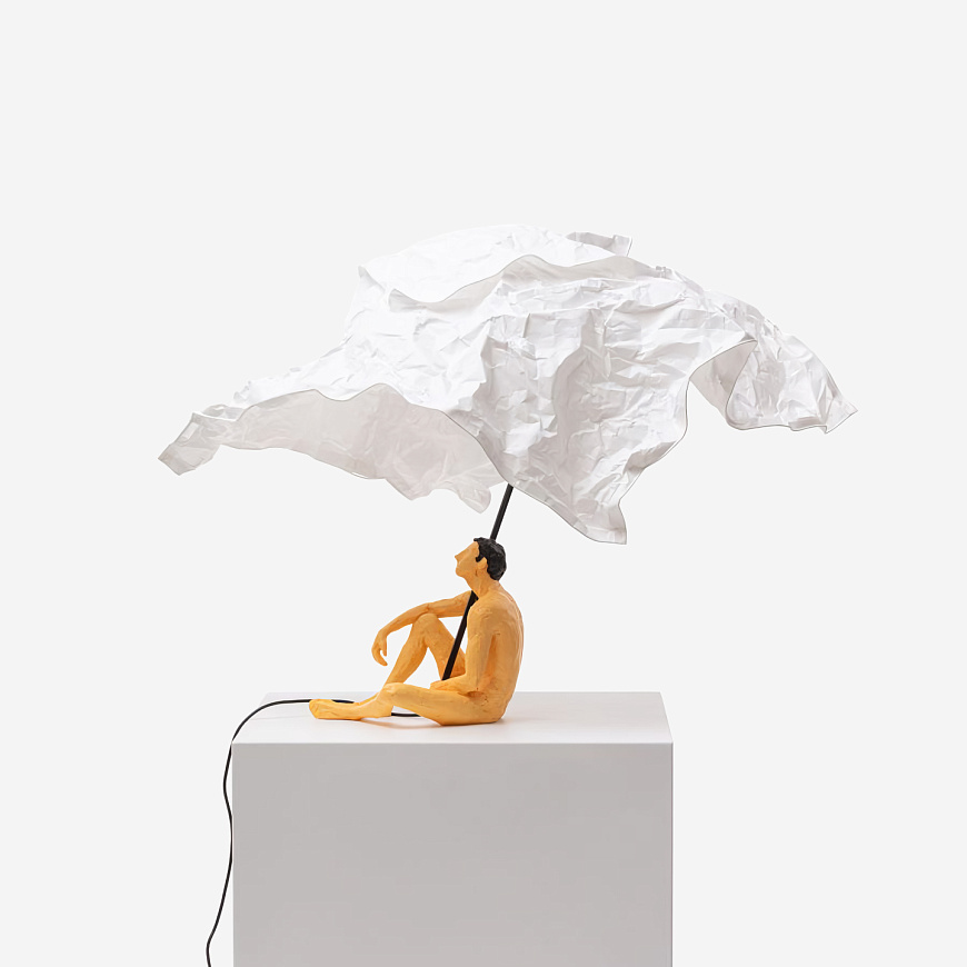 Настольный светильник Love Is a Verb Lamp Robin, Seletti