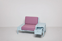 Двухместное кресло Splitted Love Seat with drawer, 