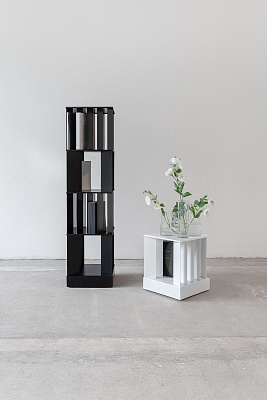 Стеллаж на скрытых колёсах 46° — 6° GENEVA 