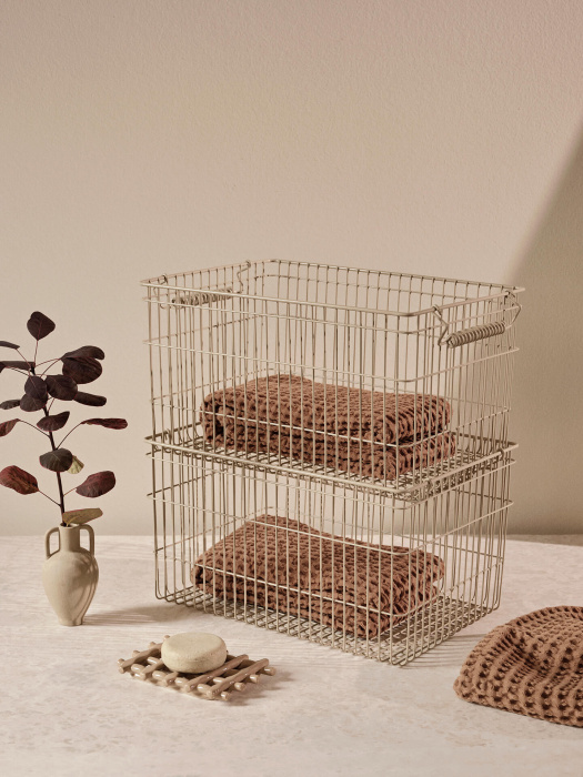 Набор из 2-х корзин для хранения Cala Stackable Baskets — Set of 2, Ferm Living
