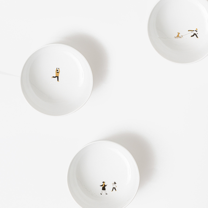 Глубокая чаша Snowy Day bowl, Räder