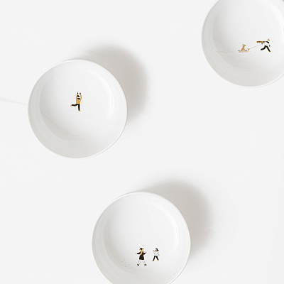 Глубокая чаша Snowy Day bowl 