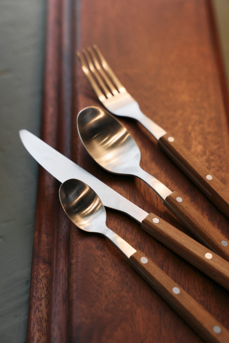 Набор столовых приборов 70s cutlery: wood – set of 16, HKliving