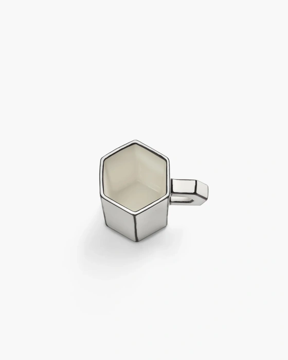 Чашка для эспрессо Double espresso cup white-black Carte Blanche, Serax