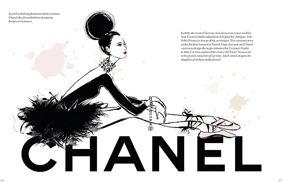 Книга Coco Chanel: The Illustrated World of a Fashion Icon, 